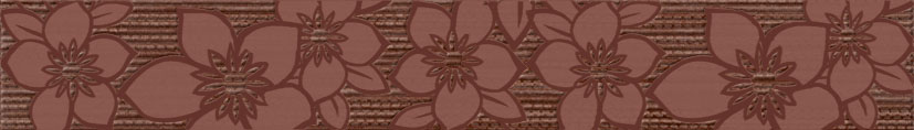 Cersanit CALVANO Brown Border szegő OD034-009 5×35